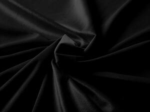 Biante Sametový obdélníkový ubrus SV-013 Černý 80x120 cm