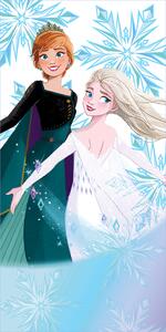 Tip Trade Dětská osuška Ledové Království Princezny Anna a Elsa 70x140cm