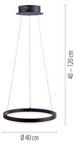 Paul Neuhaus 2381-13 - LED Stmívatelný lustr na lanku TITUS LED/28W/230V