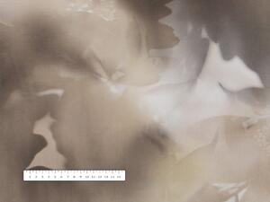 Biante Sametový oválný ubrus Tamara TMR-009 Hnědý kouř 50x100 cm