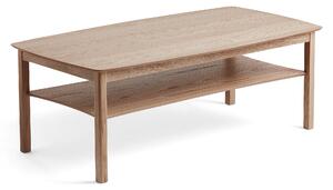 AJ Produkty Konferenční stolek MARATHON, 1200x700 mm, bíle pigmentovaný dub