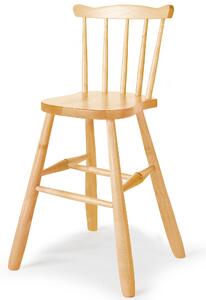 AJ Produkty Dětská židle BASIC, výška 520 mm, bříza