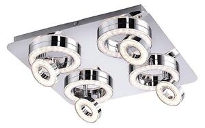 Leuchten Direkt 14522-17 - LED Bodové svítidlo TIM 4xLED/2,8W/230V + 4xLED/3,1W