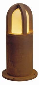 SLV BIG WHITE RUSTY CONE 40, venkovní stojací lampa, TC-DSE, IP54, kulatá, rezavé železo, pr./V 15/40 cm, max. 11 W 229431
