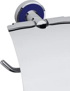 Bemeta TREND-I: Držák toaletního papíru s krytem, tmavě modrá 104112018e