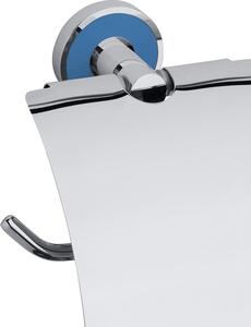Bemeta TREND-I: Držák toaletního papíru s krytem, světle modrá 104112018d