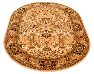 Oválný vlněný koberec Agnella Agnus Rejent Sahara Rozměr: 170x240 cm