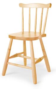 AJ Produkty Dětská židle BASIC, výška 390 mm, bříza