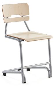 AJ Produkty Školní židle DOCTRINA, výška 500 mm, bříza
