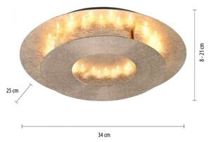 Paul Neuhaus 9011-12 - LED Stropní svítidlo NEVIS LED/6W/230V zlatá