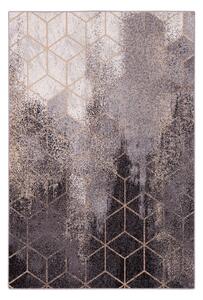 Kusový koberec vlněný Agnella Basic Mastel Černý Rozměr: 80x150 cm