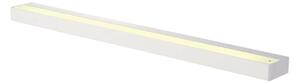 SLV BIG WHITE SEDO 21, nástěnné svítidlo, LED, 3000K, hranaté, bílé, satinované sklo, úsporná žárovka, D/Š/V 89,5/8,5/4 cm, 33 W 151