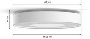 Philips -LED RGB Stmívatelné koupelnové svítidlo Hue LED/52,5W/230V IP44 pr. 425
