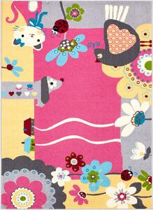 Dětský koberec Agnella Funky - Top Imi ciklamen Rozměr: 300x400 cm