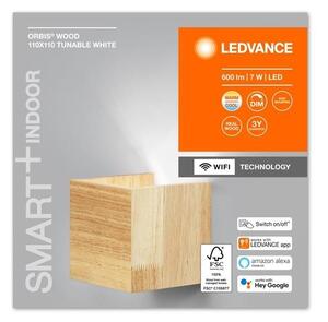 Ledvance - LED Stmívatelné nástěnné svítidlo SMART+ WOOD LED/7W/230V Wi-Fi