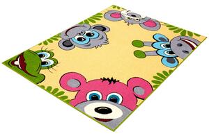 Dětský kusový koberec Agnella Funky TOP TIG medový Rozměr: 200x280 cm