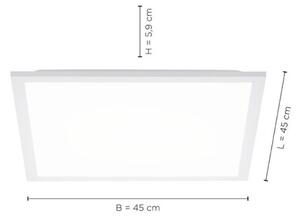 Leuchten Direkt 12201-16 - LED Stropní svítidlo FLAT LED/22W/230V
