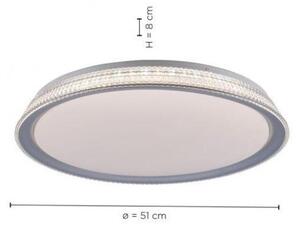 Leuchten Direkt 14359-21 - LED Stmívatelné stropní svítidlo KARI LED/36W/230V