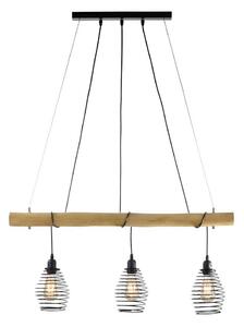 Leuchten Direkt 15526-79 - Lustr na lanku SPRING 3xE27/40W/230V