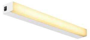 SLV BIG WHITE SIGHT LED nástěnné a stropní svítidlo, s vypínačem, 600 mm, bílé 1001284