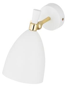 Argon 4699 - Nástěnné svítidlo CHARLOTTE 1xE27/15W/230V bílá/zlatá