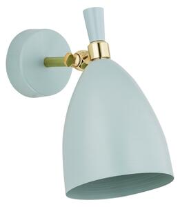 Argon 4700 - Nástěnné svítidlo CHARLOTTE 1xE27/15W/230V modrá/zlatá