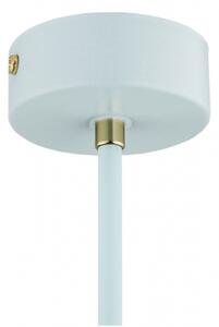 Argon 4685 - Lustr na tyči CHARLOTTE 1xE27/15W/230V modrá/zlatá
