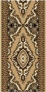 Alfa Carpets AKCE: 120x80 cm s obšitím Běhoun na míru TEHERAN T-102 beige - šíře 80 cm