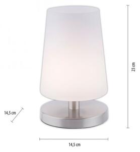 Paul Neuhaus 4146-55-LED Stmívatelná stolní lampa SONJA 1xG9/3W/230V matný chrom