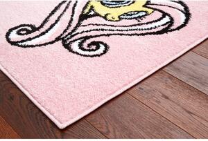 Dětský kusový koberec Agnella Happy Together Růžový Rozměr: 160x220 cm