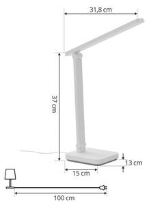 Lindby - Rylas LED Portable Stolní Lampa CCT Bílá - Lampemesteren