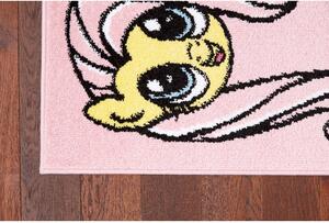 Dětský kusový koberec Agnella Happy Together Růžový Rozměr: 160x220 cm