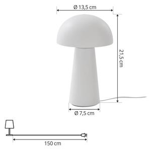 Lindby - Zyre LED Portable Stolní Lampa IP44 Bílá - Lampemesteren