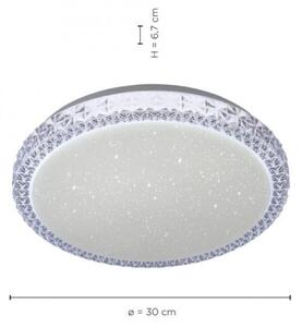 Leuchten Direkt 14370-00 - LED Stmívatelné stropní svítidlo FRIDA LED/12W/230V