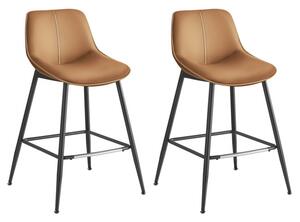 Set dvou barových židlí LBC088K01 (2 ks)