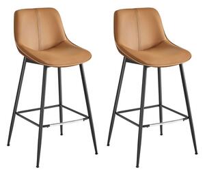 Set dvou barových židlí LBC888K01 (2 ks)