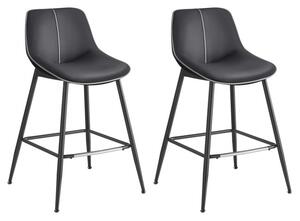 Set dvou barových židlí LBC088B01 (2 ks)