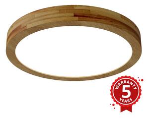 APLED - LED Stropní svítidlo RONDO LED/48W/230V pr. 50 cm dub