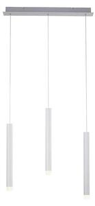 Leuchten Direkt 15203-95 - LED Lustr na lanku BRUNO 3xLED/4,8W/230V bílá