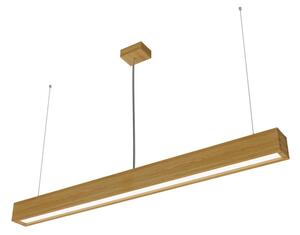 APLED - LED Lustr na lanku LOOK LED/36W/230V 4000K 120 cm dub
