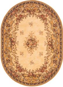 Oválný koberec Agnella Isfahan Dafne Sahara Rozměr: 80x120 cm