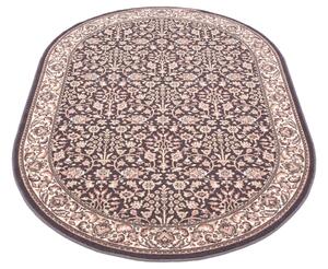 Oválný koberec Agnella Isfahan Itamar Antracitový Rozměr: 160x240 cm