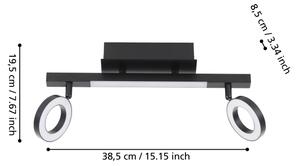 Eglo 900514 - LED Bodové svítidlo CARDILLIO 2xLED/3,2W/230V + LED/3,3W