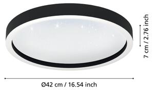 Eglo 900411 -LED RGBW Stmívatelné stropní svítidlo MONTEMORELOS-Z LED/17,8W/230V