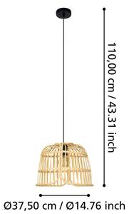 Eglo 43873 - Lustr na lanku GLYNEATH 1xE27/40W/230V