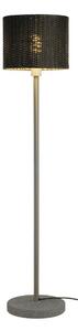 SLV BIG WHITE Stojací lampa ADEGAN MANILA SL PE ratan antracit + SST 304 + žula G654, E27, max. 15W 1002494