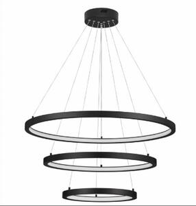 Nova Luce Závěsné LED svítidlo EMPATIA 108W 3000K, stmívatelné Barva: Černá