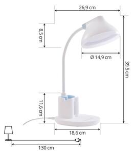 Lindby - Zephyra LED Stolní Lampa CCT Bílá - Lampemesteren