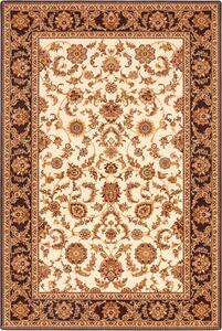 Agnella Vlněný koberec Isfahan Anafi Krémový Rozměr: 133x180 cm