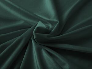 Biante Sametový oválný ubrus SV-014 Lesní zelený 50x100 cm